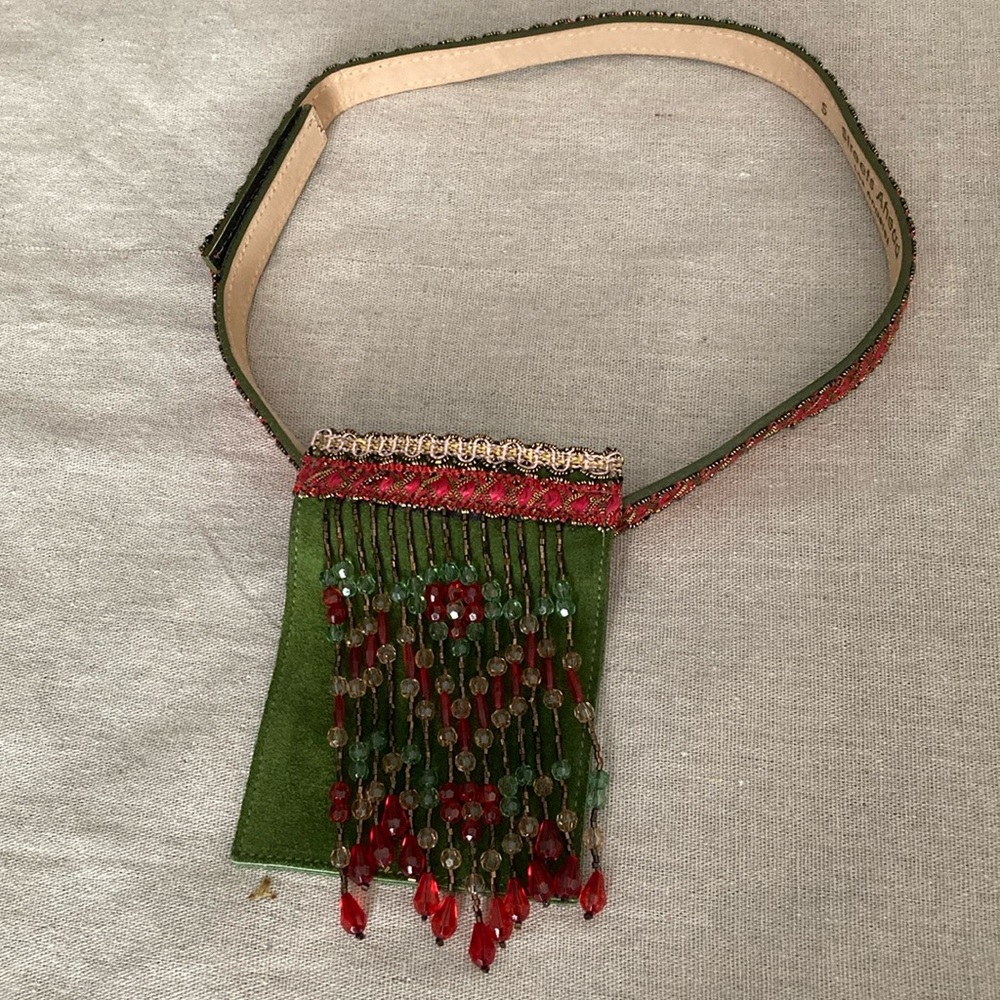 Vintage Rare find belt with removable pocket